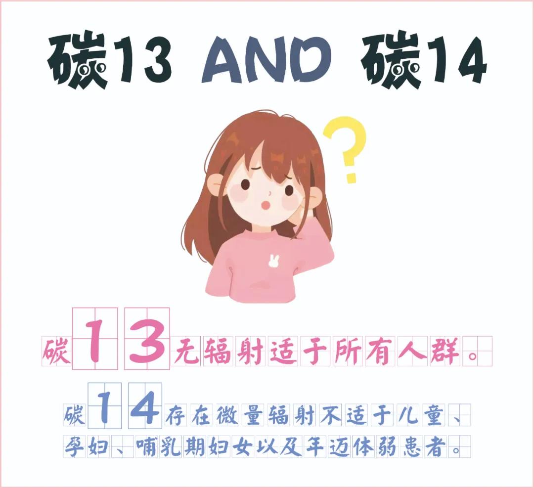 糾結~ 碳13、碳14我該如何選擇？
